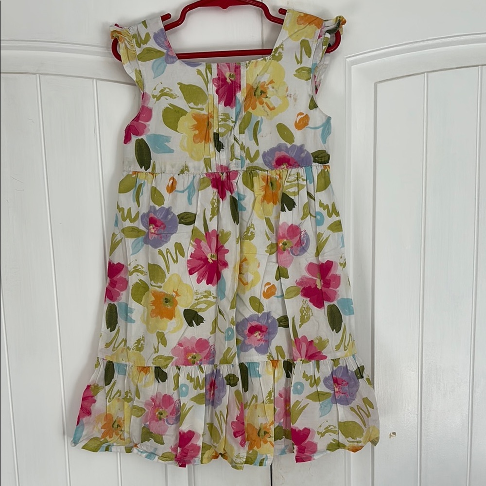 Floral‎ Kids Dress - Multicolor